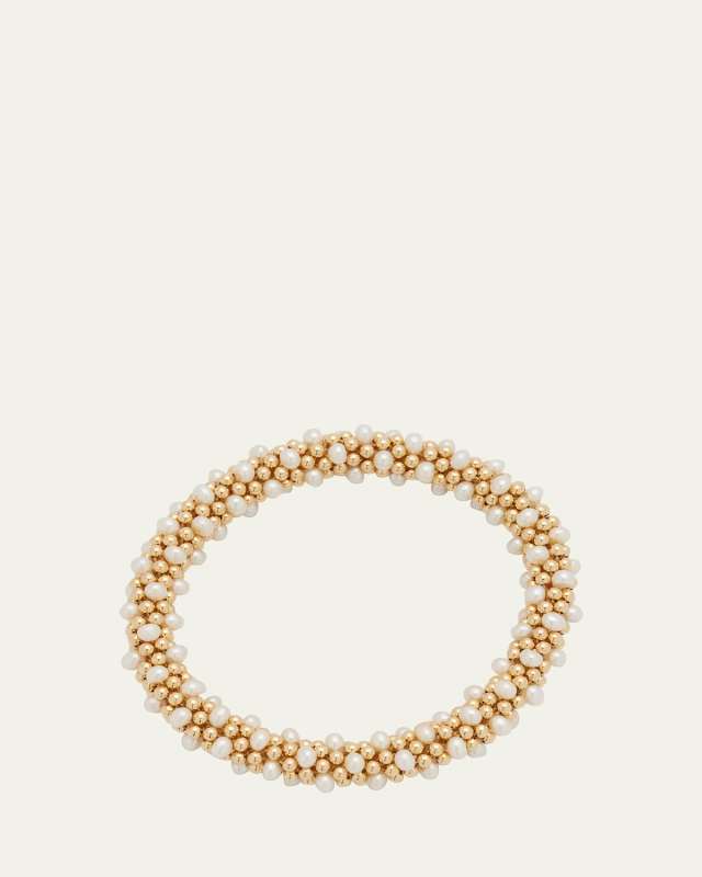 Caroline 14K Gold & Pearl Bracelet